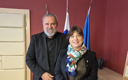 Obisk francoske veleposlanice 